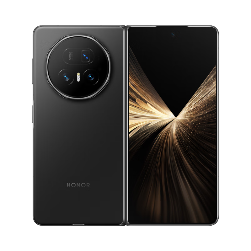 荣耀Magic V5 12GB+256GB绒黑色 5G折叠屏 智能手机