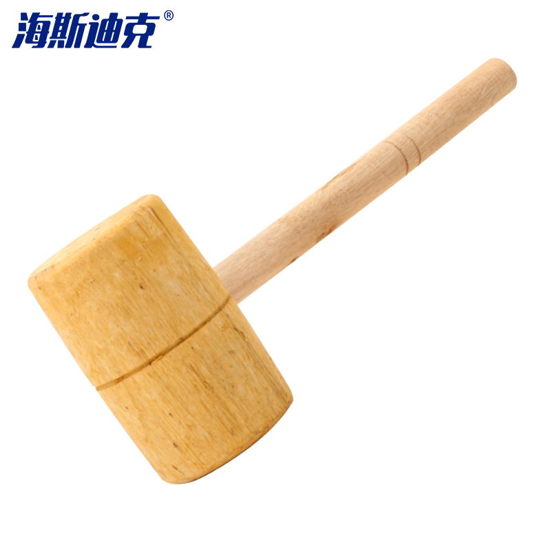 海斯迪克 gnjz-267 木榔头 木工锤木锤五金木工敲打工具大木槌 手工锤木柄木槌工具大木锤 中号加大/2个