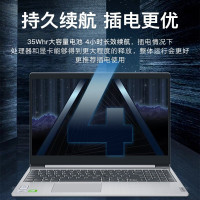 联想(Lenovo)IdeaPad15s 2020新款轻薄本 15.6英寸网课办公窄边手提笔记本电脑(i5-10210U 12G内存 512G+1T MX330-2G)银升级版