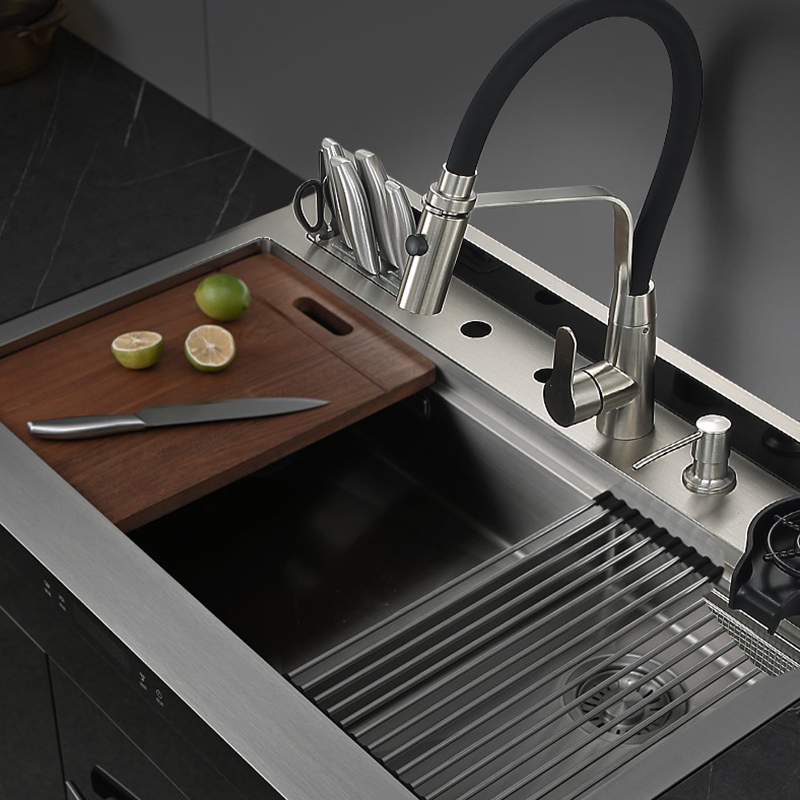 美菱(melng)集成水槽洗碗机12套洗碗机不锈钢柜体mw12-s1 免安装费