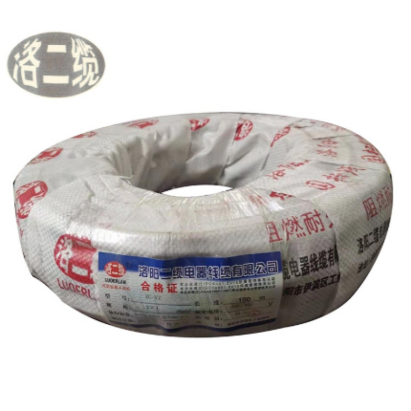 洛二缆YZ-3*1.5铜芯橡套电缆(100米/卷)高清大图