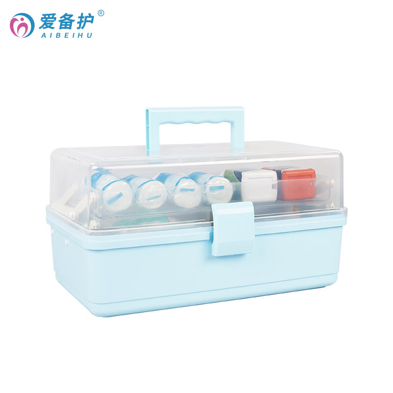 爱备护 便携急救包 家庭医疗药箱 外伤处理药品收纳 ABH-J003A高清大图