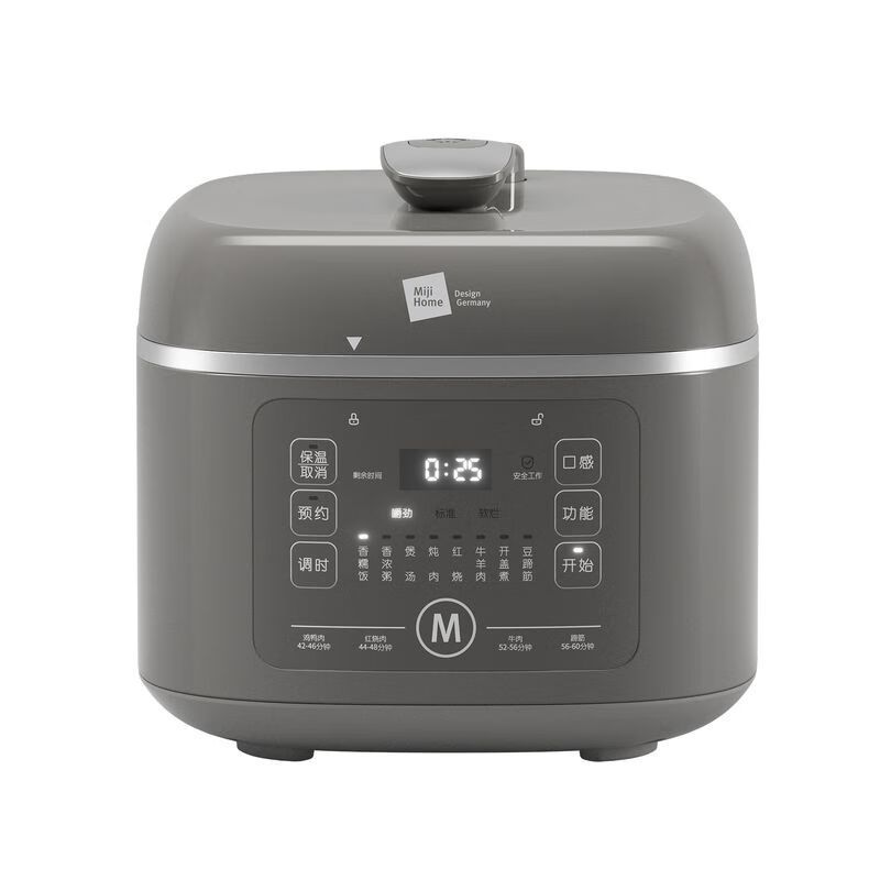 Miji Home米技生活5L电压力锅PC-L5058高清大图