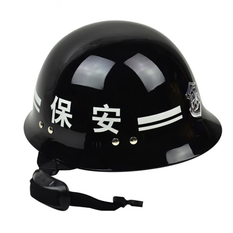 酷博睿 防暴头盔 安保防护装备 安全帽 保安装备用品 黑色安保 HK-69