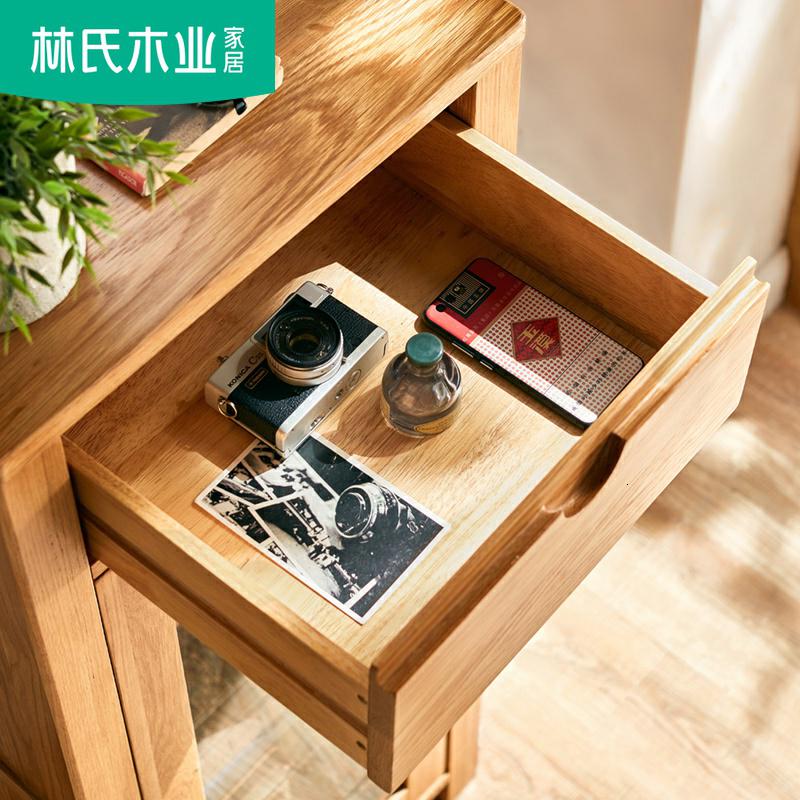 森美人简约小户型客厅高柜酒柜北欧风格边柜组合日式原木色展示柜子CR5M高清大图