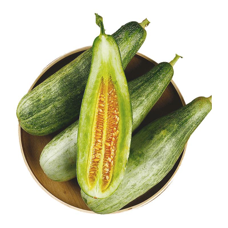 新鲜羊角蜜甜瓜3斤装香瓜脆甜多汁新鲜甜瓜水果头茬大瓜脆甜爽口甜蜜