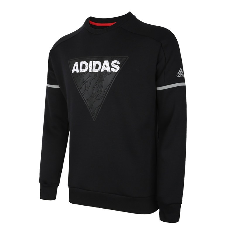 阿迪达斯儿童(ADIDAS KIDS)男大童圆领休闲运动套头卫衣DU0178