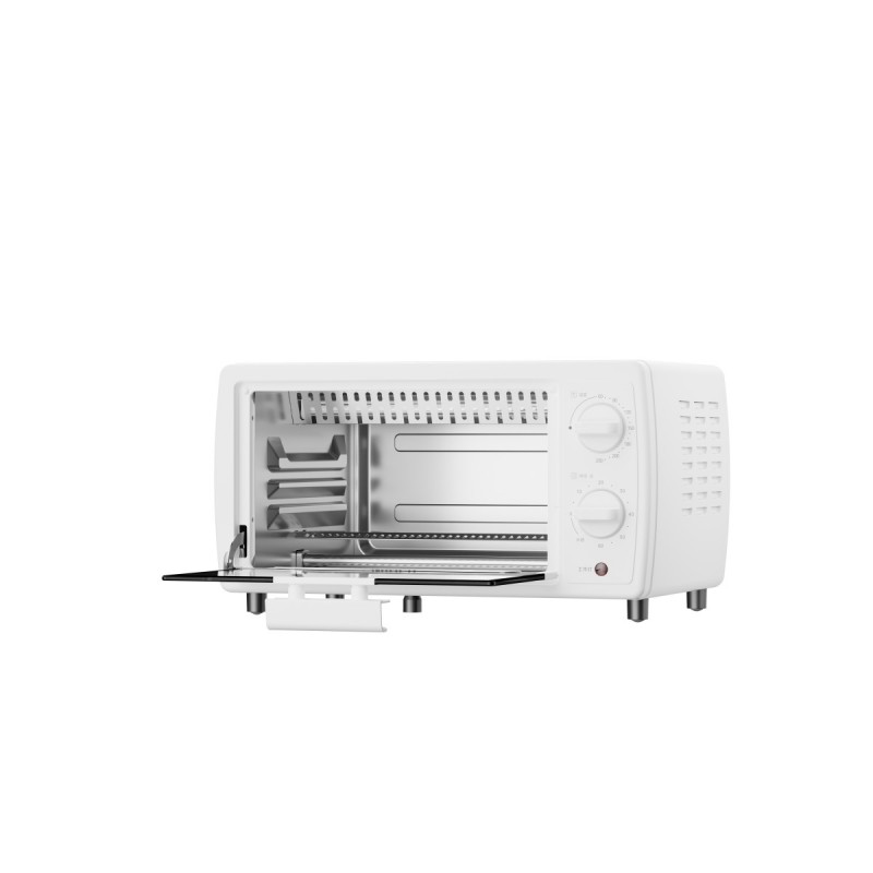 美的(Midea)10L家用多功能 迷你小烤箱 均匀烘烤/轻巧不占地/广域控温 PT10K1(K)高清大图