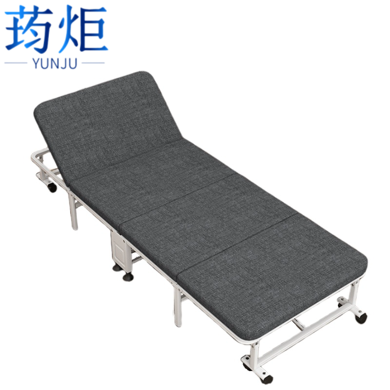 荺炬折叠躺椅床高清大图