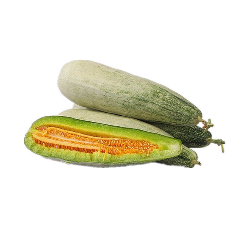 [鲜贝达]山东潍坊羊角蜜 甜瓜 博洋61甜瓜5斤装高清大图