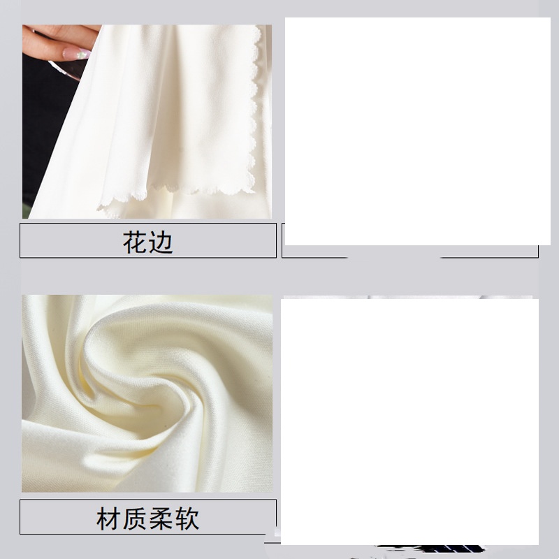 一帆口布擦杯布酒店玻璃杯红酒杯子专用布(两条装)高清大图