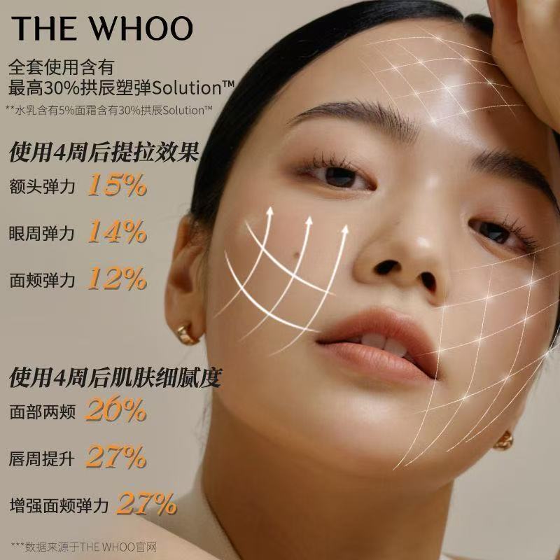 The history of whoo/后拱辰享紧塑弹润赋活年轻肌宠礼盒高清大图