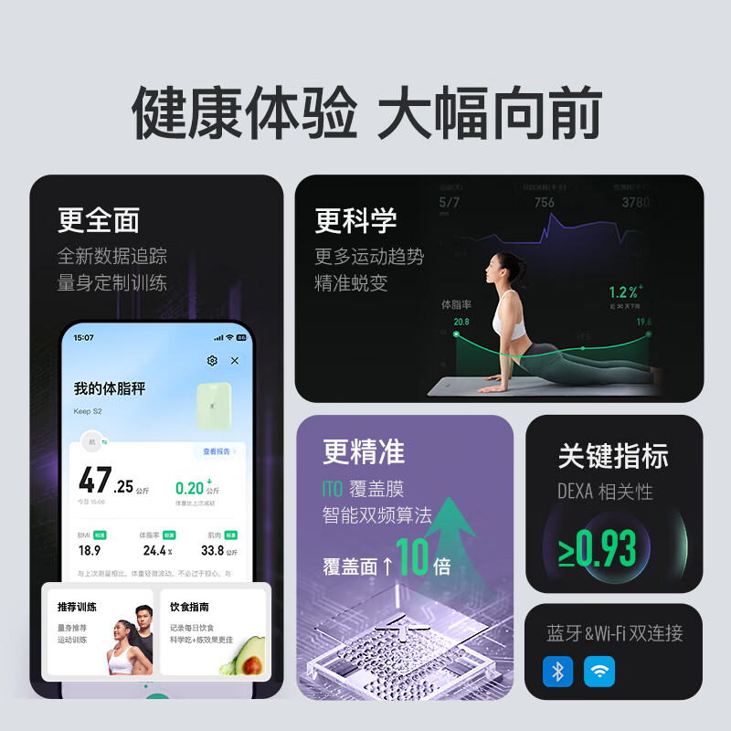Keep 体脂秤 S2 抹茶绿高清大图