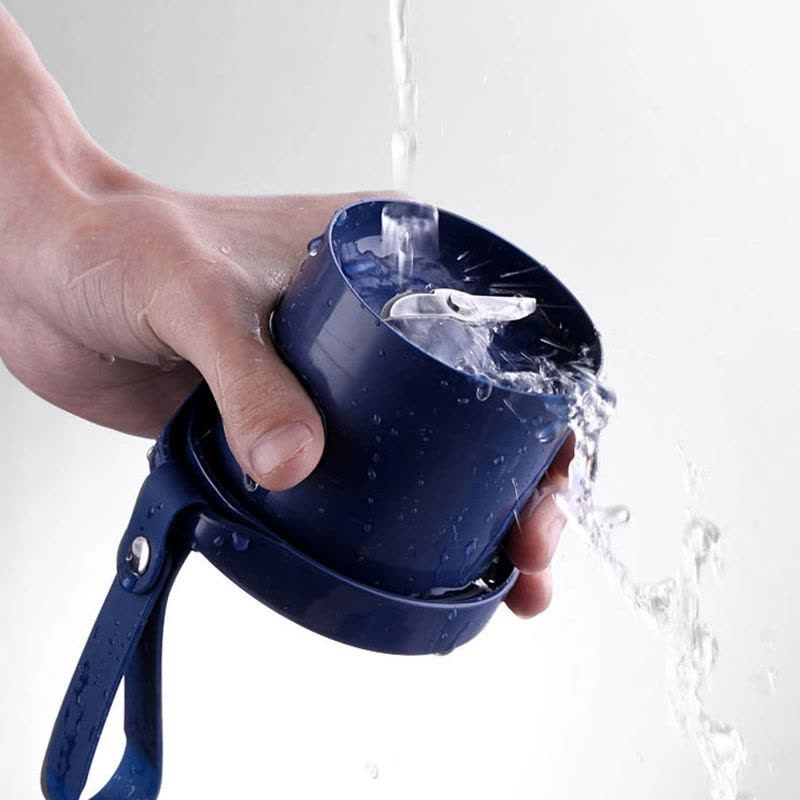 迷你榨汁杯充电便携式无线榨汁机防水小型炸果汁摇摇杯|宝石蓝 高配版（高硼硅玻璃）图片