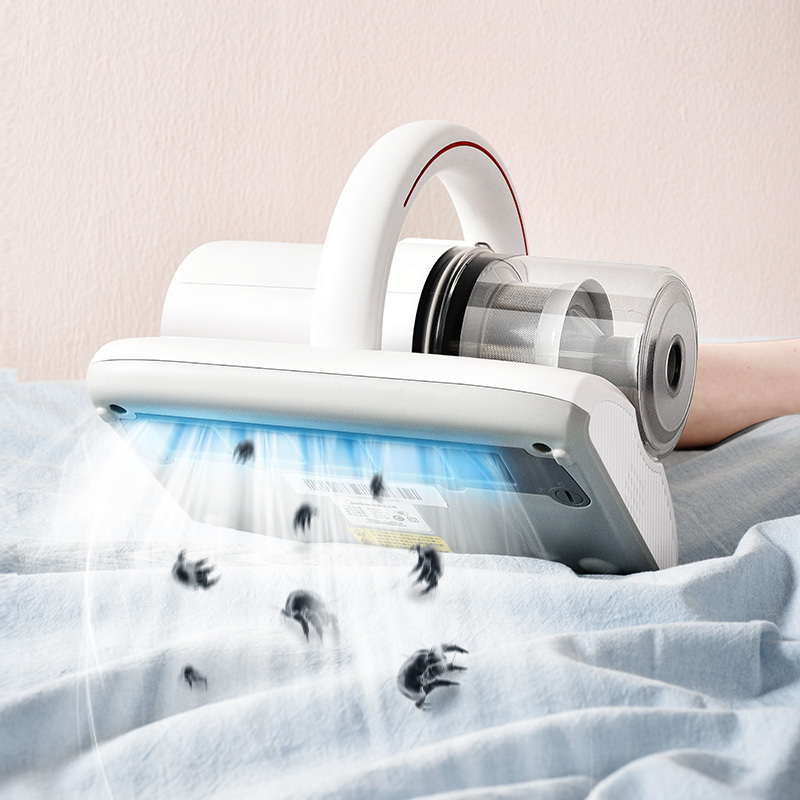 美的除螨仪家用床上热风除湿小型强拍打紫外线杀菌机吸尘除螨神器