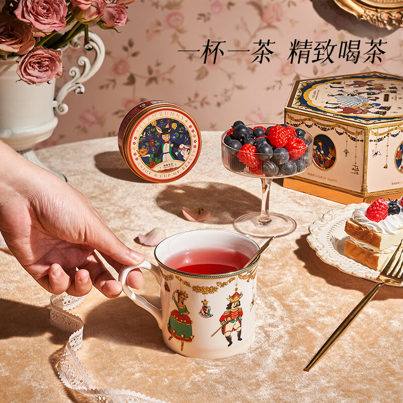 布兰兔花果茶叶巡游派对套盒高清大图