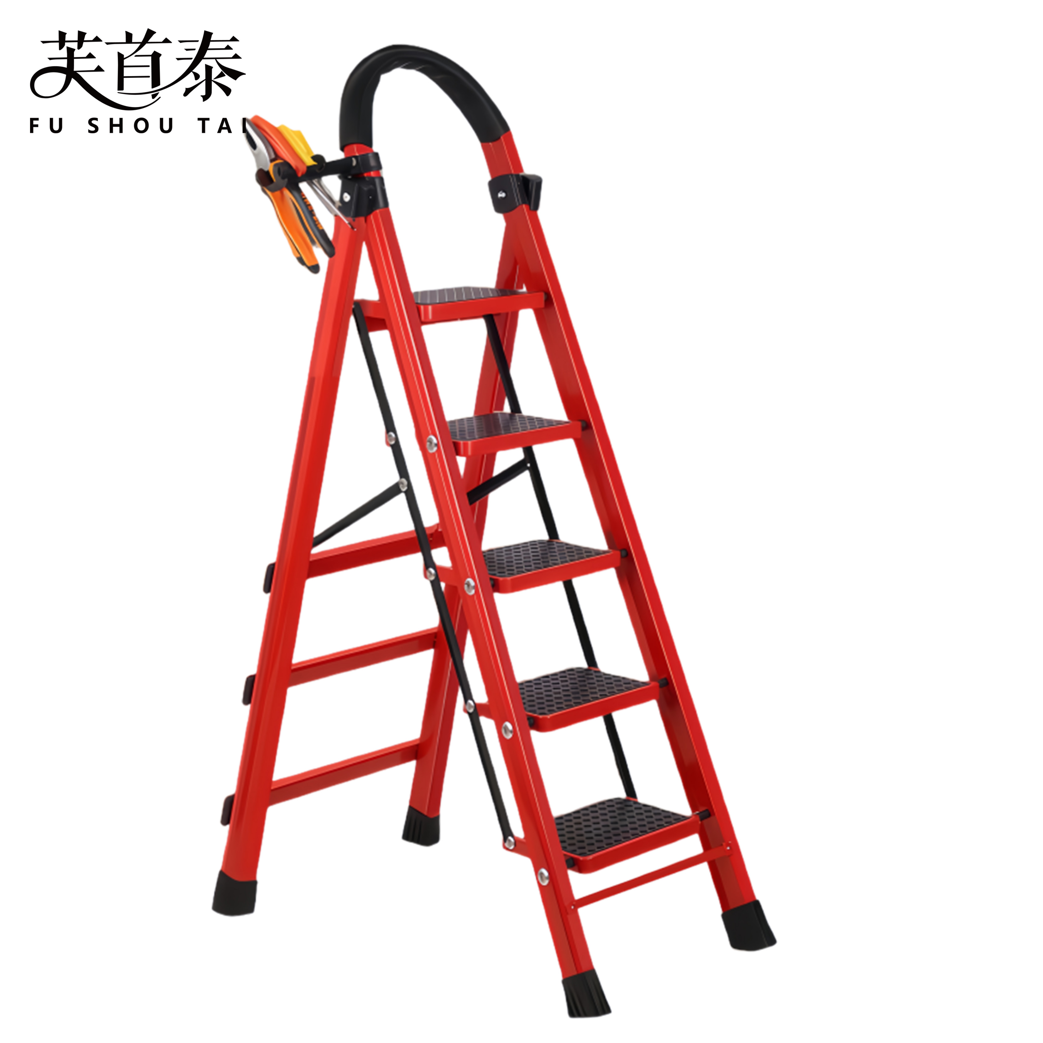 芙首泰折叠梯440*870*1640mm把高清大图