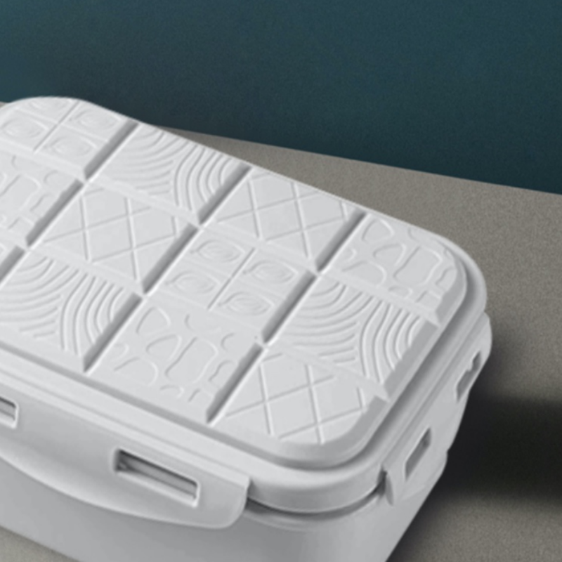 莱茵便携饭盒 HMD-8114 优质不锈钢+食品级pp