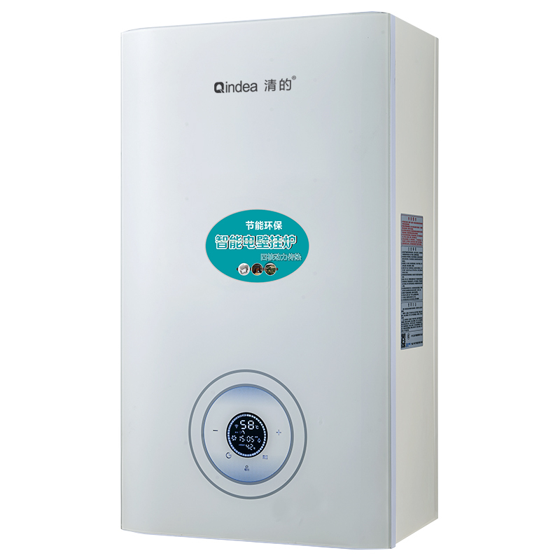 清的(Qingdea)电壁挂炉8KW洗澡沐浴供暖气取暖煤改电采暖即开即热电热水器220V家用电[敞开式]
