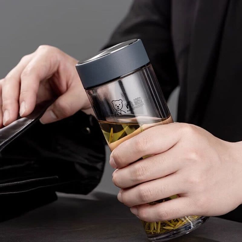 希诺塑料杯300ml轻便耐用磨砂材质XN-8086(颜色随机)图片