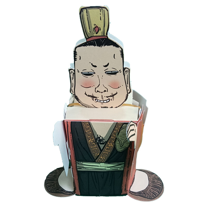 混知·半小时漫画纸模·蹦出个三国 [正版]混知半小时漫画纸模蹦出个三国 卡米卡乐儿童折纸漫画三国演义猛将人物桃园结义篇高清大图