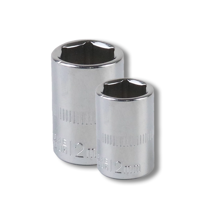 立伟铁牛1/4六角短套筒12mm/个高清大图