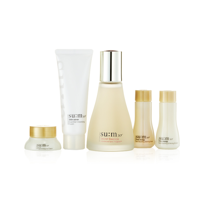 苏秘37度(su:m 37)奇迹护理精华露礼盒6件套(240ml+27g)呼吸“魔法”精华套盒精华护肤套装