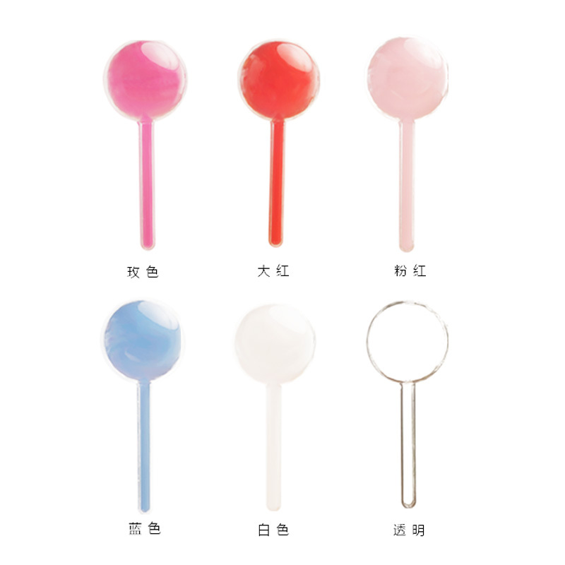 棒棒糖型透明塑料糖果盒心形宝宝小玩具球形喜糖盒创意包装盒圆形