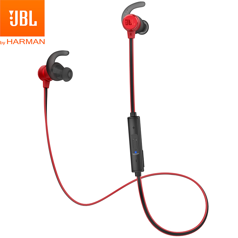 JBL T280BT 入耳式蓝牙无线耳机 运动耳机 手机游戏耳机 苹果安卓通用 金属钛振膜 跑步磁吸式带麦 红色