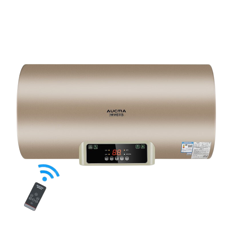 澳柯玛(AUCMA)电热水器大容量变频遥控热水器洗澡家用储水式3000W速热热水器免费安装 [50L容量]
