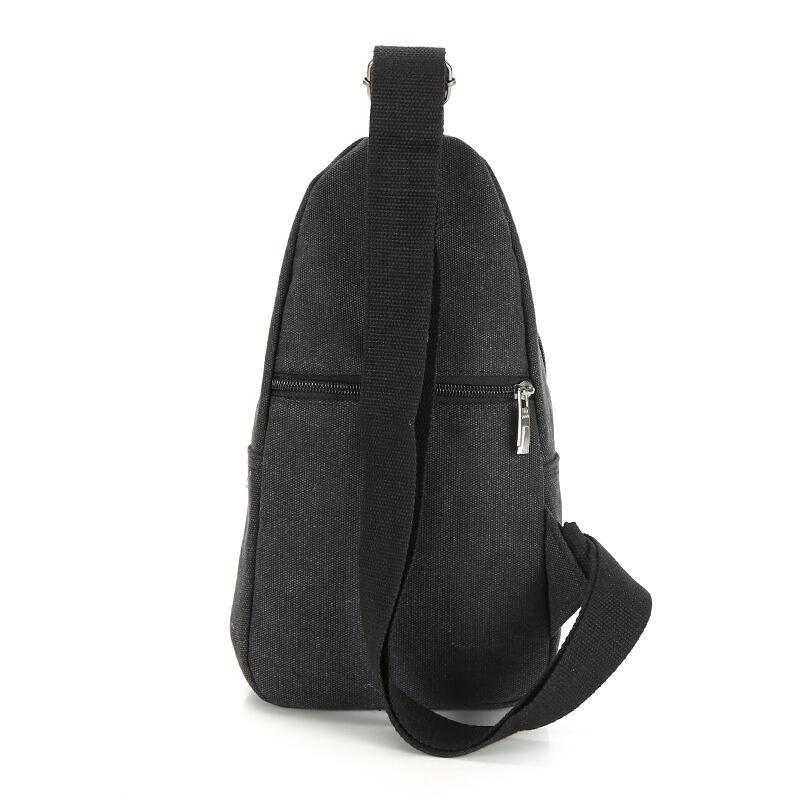 玺锉箱包2017包包新款休闲男生小胸包男学生男士迷你帆布男包单肩包斜