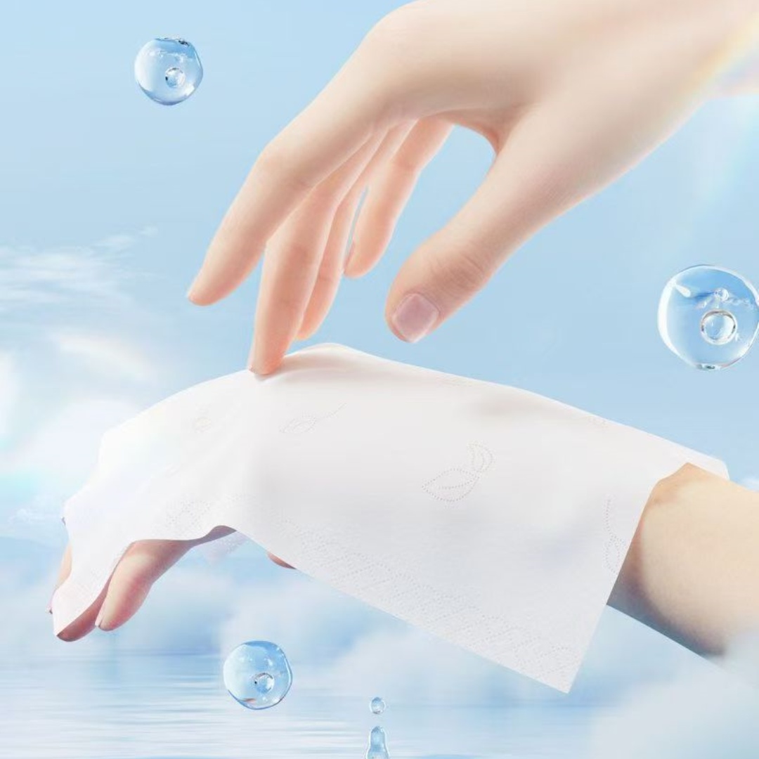 心相印婴儿保湿柔纸巾奢润奶被纸宝宝专用云柔巾100抽12包高清大图