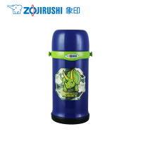 象印(ZO JIRUSHI)儿童保温杯SC-MC60 学生保温壶进口304不锈钢真空吊带壶大容量便携卡通保温壶600ML