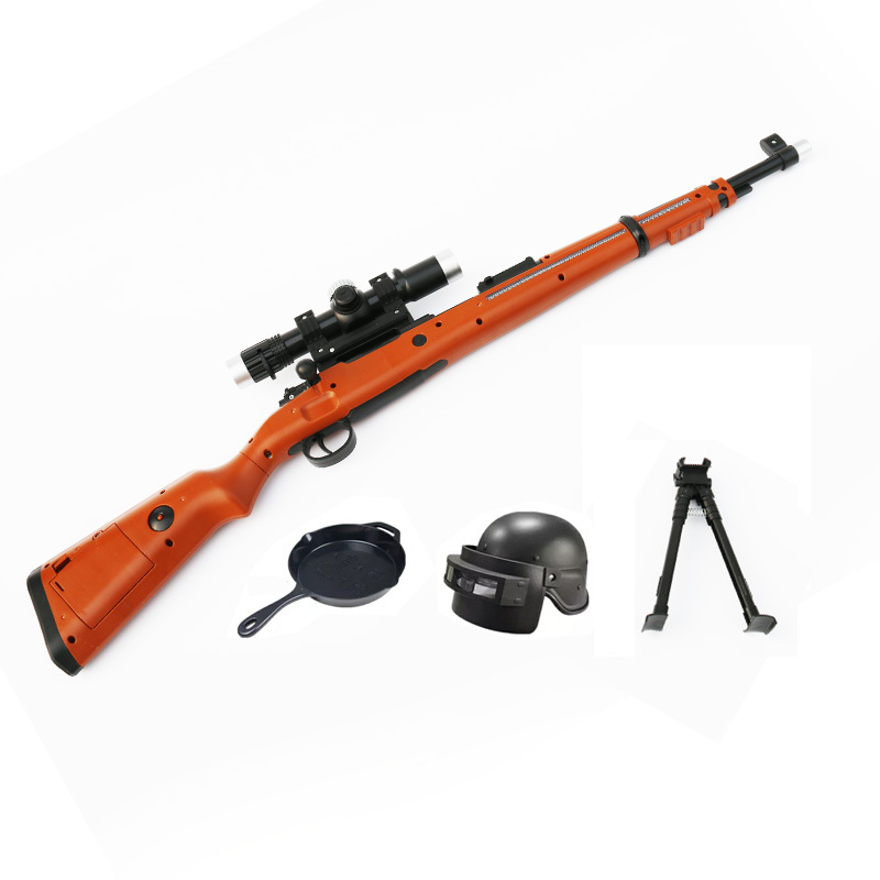 小小部队玩具枪98K 玩具枪声光儿童小男孩宝宝电动冲锋枪机关枪吃鸡游戏枪 