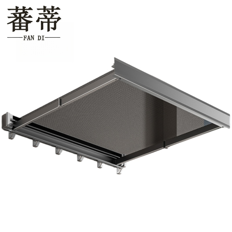 阳台抽拉置物架高清大图