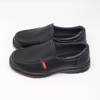 申海安全防护鞋 6608牛软面皮压花 黑色 35-47码 双