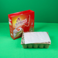 [中华特色]高邮馆 红太阳 高邮 咸鸭蛋20枚*65g 精美礼盒装 华东