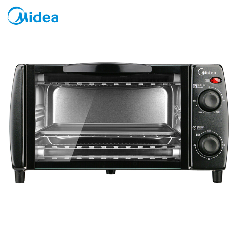 美的(Midea)T1-108B 家用多功能迷你小烤箱