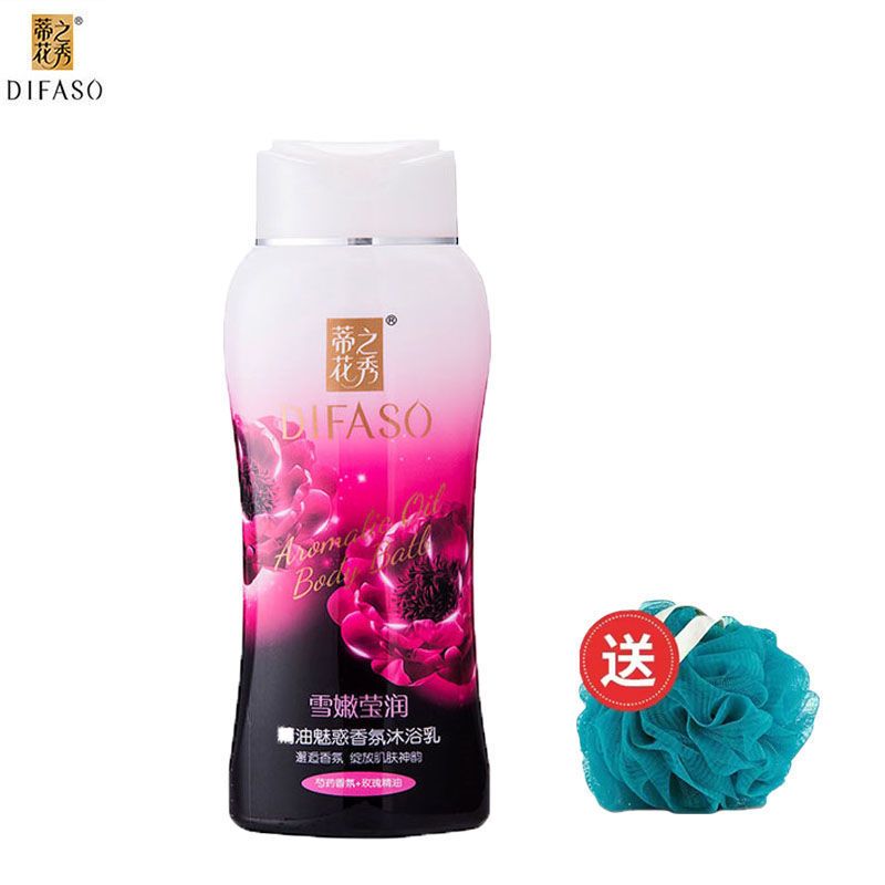 蒂花之秀精油魅惑香氛沐浴露持久留香沐浴乳玫瑰墨兰香男女通用装 400ml雪嫩莹润1瓶