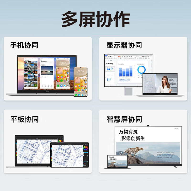 华为擎云S540 YTFZ-5651SP(集显 Intel i5 Win11 8GB+8GB+512GB)