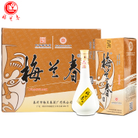 梅兰春 38度脸谱 500ml 6瓶整箱装 芝麻香型白酒 中华老字号酒[新旧包装随机发货]