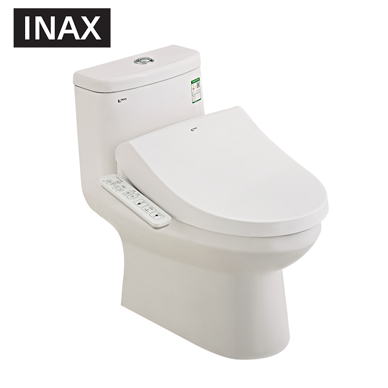 日本-伊奈(INAX)智能马桶套装全功能自动冲洗马桶盖一体式坐便器家用