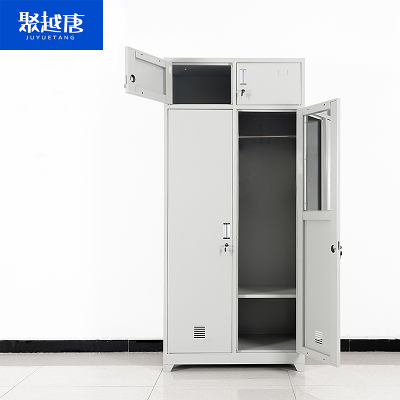 聚越唐多功能大容量衣帽间衣柜大空间推拉门防潮设计三门组合现代简约高清大图