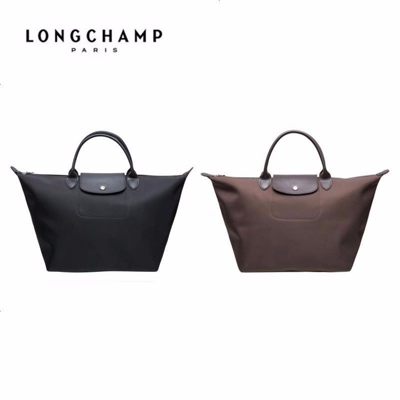 Longchamp珑骧 欧美时尚尼龙女士短柄手提包 大号 1623002