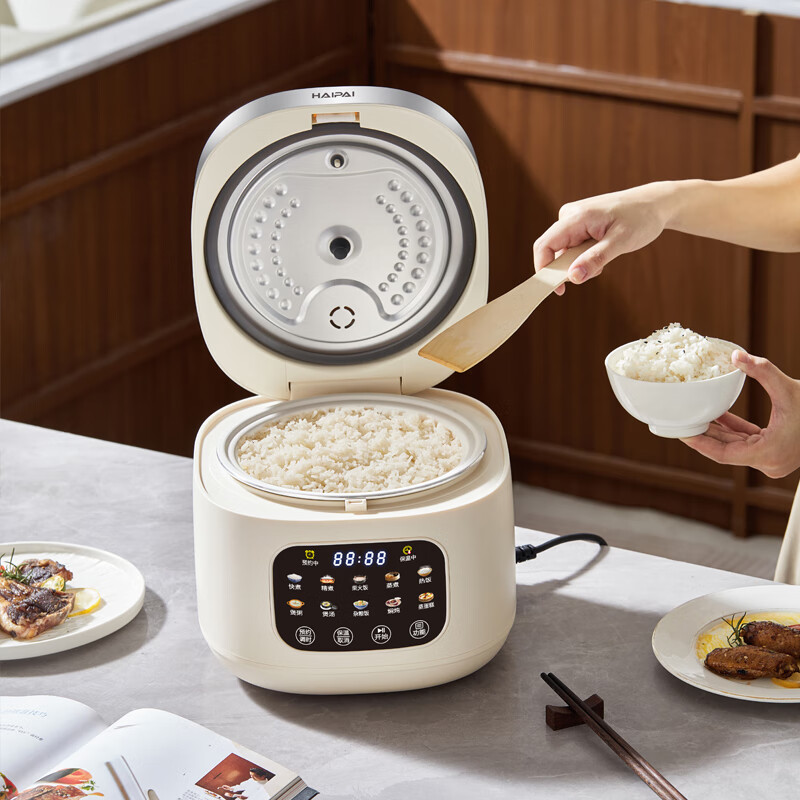 海牌(HAIPAI)多功能预约HP-FB653K电饭煲3L高清大图