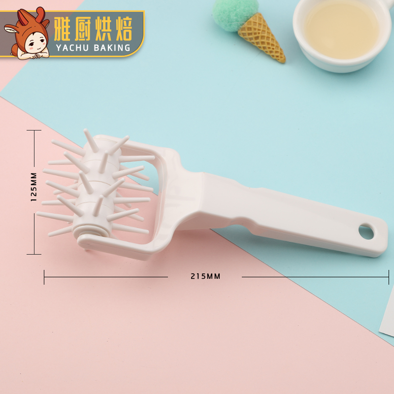 披萨盘商家用烘焙工具烤箱6/7/8/9/10/12寸圆形pizza套装蛋糕模具 小号打孔器