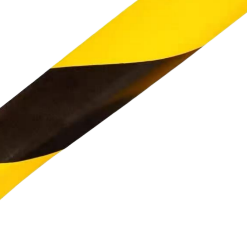 依诺九吉 PVC黑黄警示胶带耐磨 多型号 卷高清大图