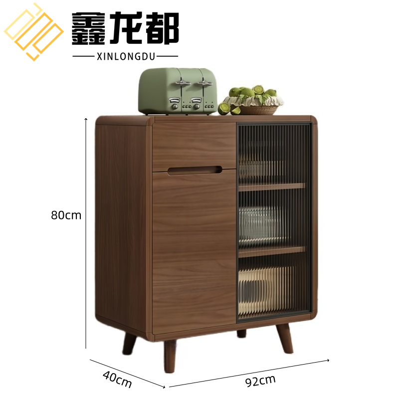 鑫龙都餐边柜实木高清大图