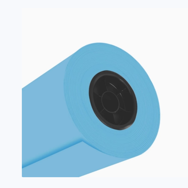 羚翎 A0蓝图纸 80g 880mm*50米/卷 2寸管芯 工程图纸 1.00 盒/卷 (计价单位:卷) 蓝色高清大图