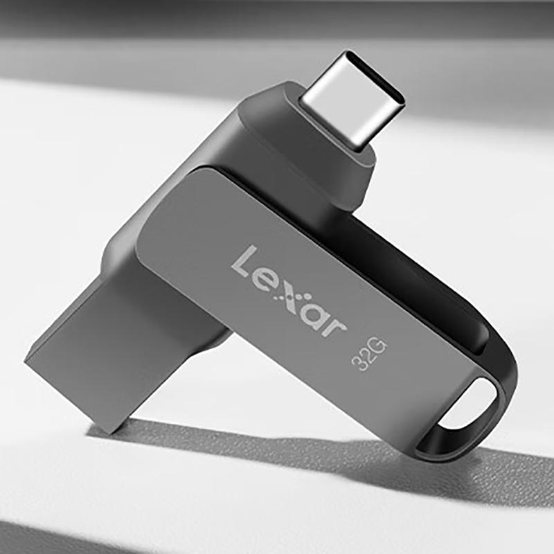 雷克沙D400 32GB 3.2 TYPE-C双接口 U盘